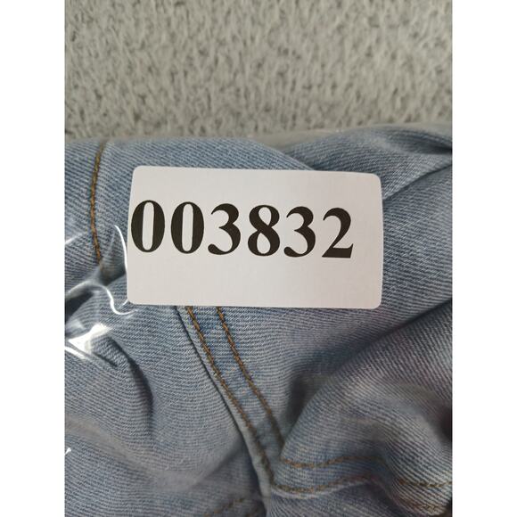 Tinseltown Overall Dress Womens XXL Blue Denim Pocket Mini Light Wash Kohl's NWT - Picture 8 of 8